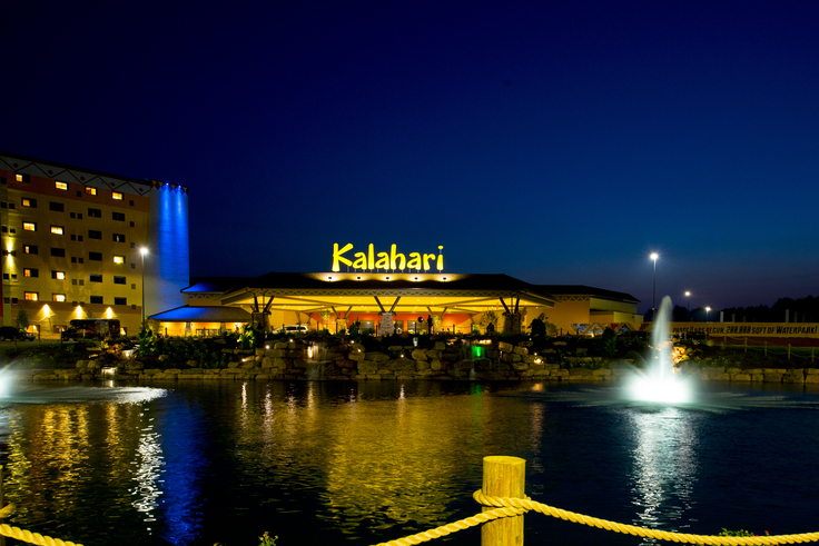 Kalahari Outside Nighttime