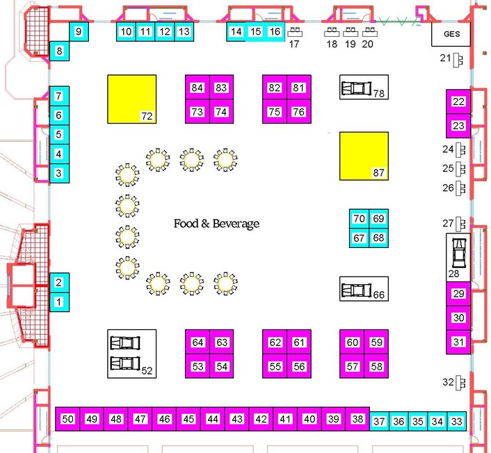 Final Expo Hall Layout